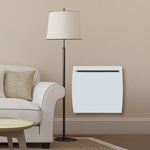 CHAUFELEC Anelia Radiateur connecté à inertie mixte horizontal 1500W - BJN2205SEAJ