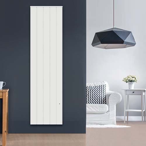 CHAUFELEC Manon Radiateur connecté à inertie réfractite vertical blanc 1500W - BJN2235SEAJ