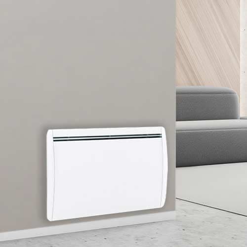 Radiateur à inertie double technologie horizontal blanc 2000W CHAUFELEC Karess - BJN3727FDAJ