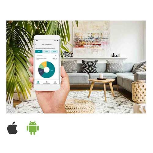 Application mobile Connect'Home disponible sur l'App Store et Google Play