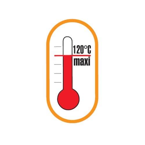 DMO Bande alu autocollante résistante jusqu'à 129° max