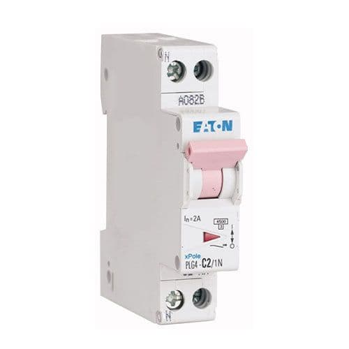 EATON Disjoncteur 2A Ph+N Courbe C 4.5kA 230V - 264741