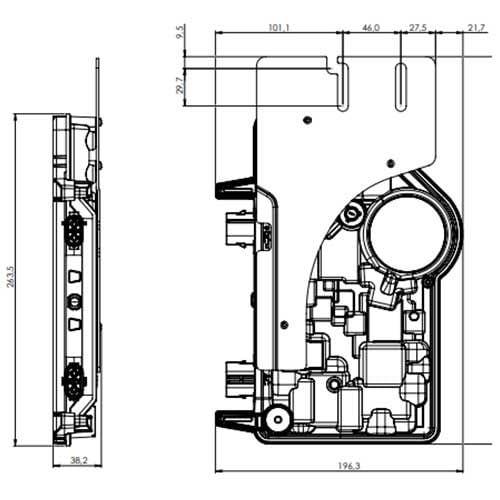 Micro-onduleur IQ8P ENPHASE - schéma