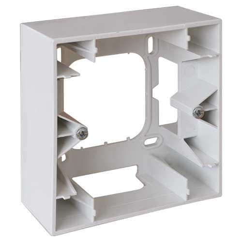 EUROHM Square Cadre saillie simple P40 blanc - 60291