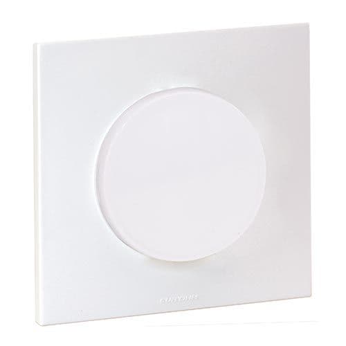 Lot de 50 plaques simples EUROHM Square blanc - 60296