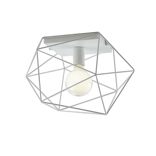 Plafonnier E27 LUCE DESIGN Blanc ABRAXAS - I-ABRAXAS-PL1 BCO