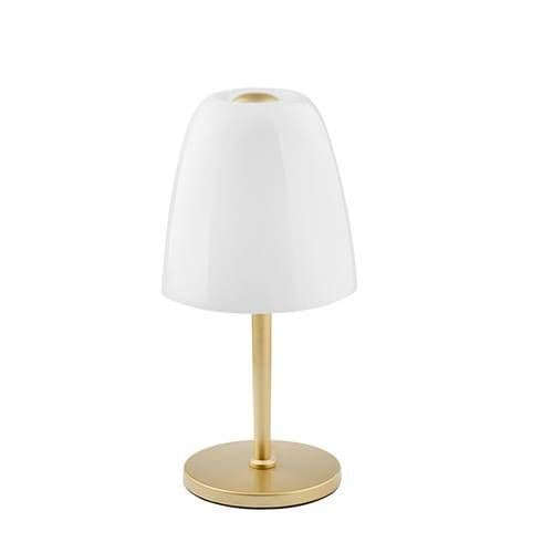 Lampe de table E14 LUCE DESIGN Blanc ARES - I-ARES-L1-BCO