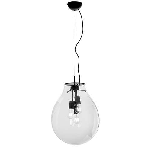 Suspension E27 LUCE DESIGN Transprent AZUMA - I-AZUMA-S38