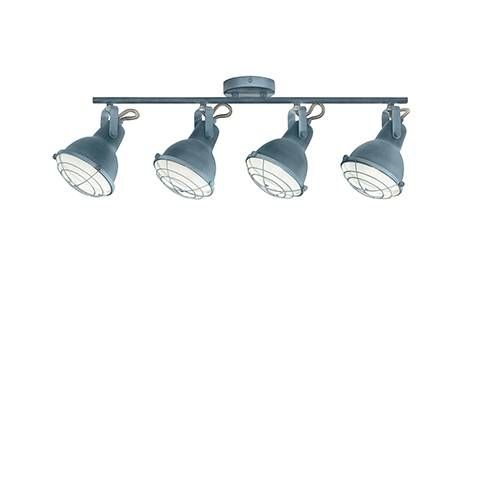 Applique E14 LUCE DESIGN Gris CUBA - I-CUBA-AP4