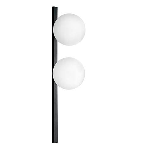 Applique E14 LUCE DESIGN Noir ENOIRE - I-ENOIRE-AP2