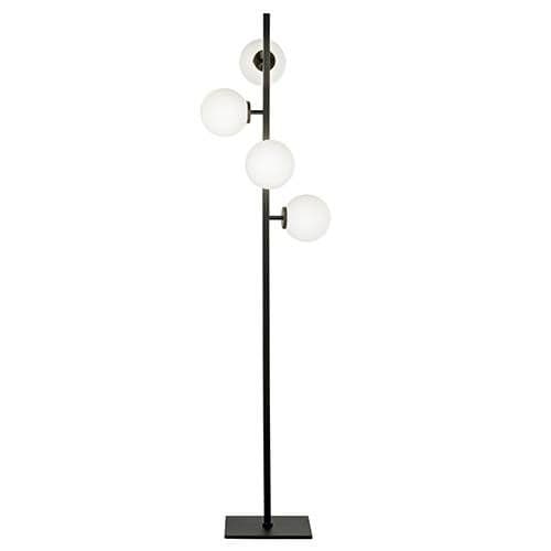 Lampadaire E14 LUCE DESIGN Noir ENOIRE - I-ENOIRE-PT4