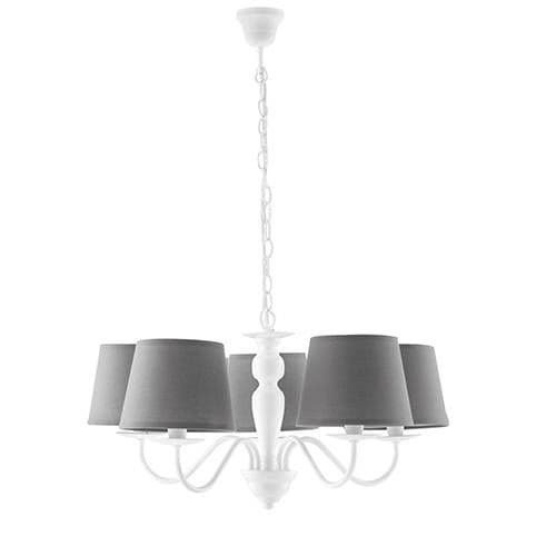 Suspension E14 LUCE DESIGN Blanc FAVOLA - I-FAVOLA/5