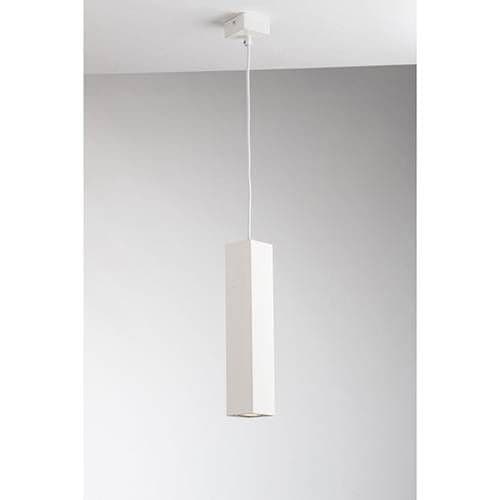 Suspension GU10 LUCE DESIGN Blanc FLUKE - I-FLUKE-S30Q BCO