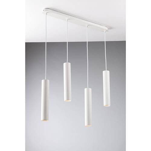 Suspension GU10 LUCE DESIGN Blanc FLUKE - I-FLUKE-S4 BCO