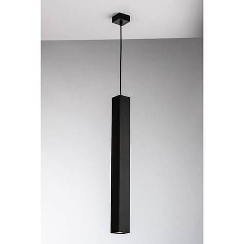 Suspension GU10 LUCE DESIGN Noir FLUKE - I-FLUKE-SQ NERO