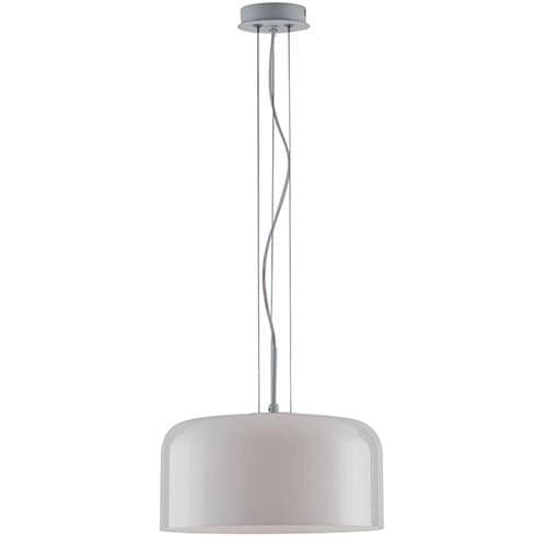 Suspension E27 LUCE DESIGN Blanc GIBUS - I-GIBUS-S35 BCO