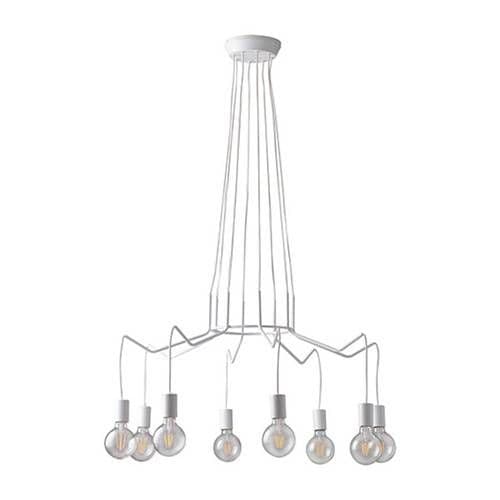 Suspension E27 LUCE DESIGN Blanc HABITAT - I-HABITAT-S8 BCO