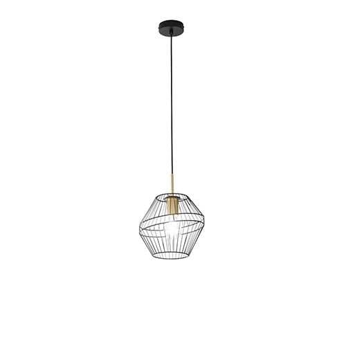 Suspension E27 LUCE DESIGN Noir Or KIKO - I-KIKO-S25