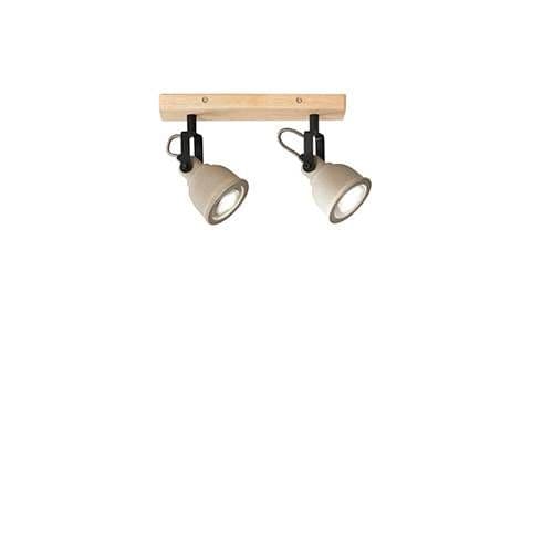 Applique GU10 LUCE DESIGN Gris KISA - I-KISA-AP2