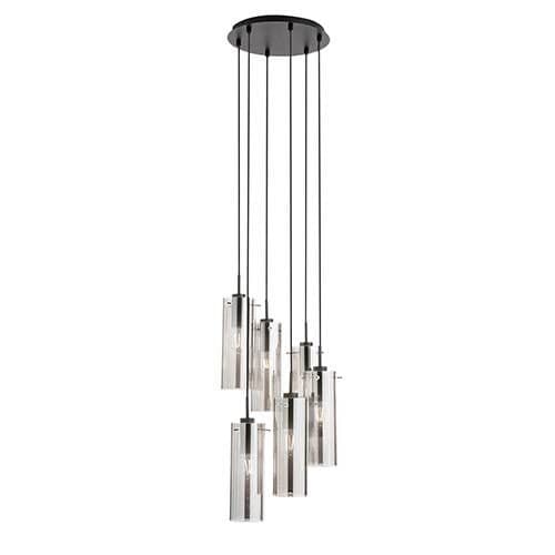 Suspension E27 LUCE DESIGN Noir MAGIC - I-MAGIC-S6-NER