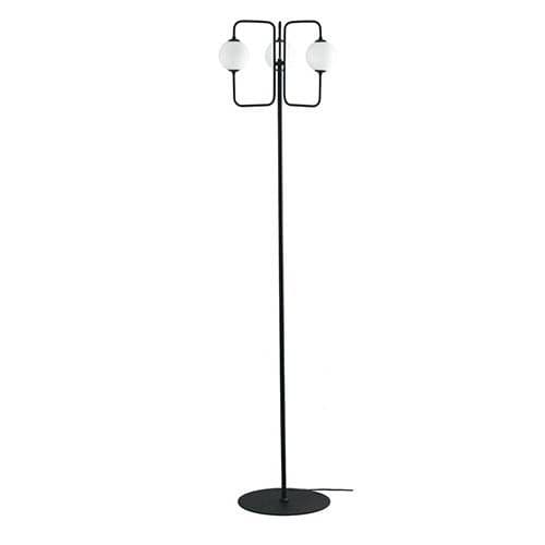 Lampadaire G9 LUCE DESIGN Noir NEUTRON - I-NEUTRON-PT3