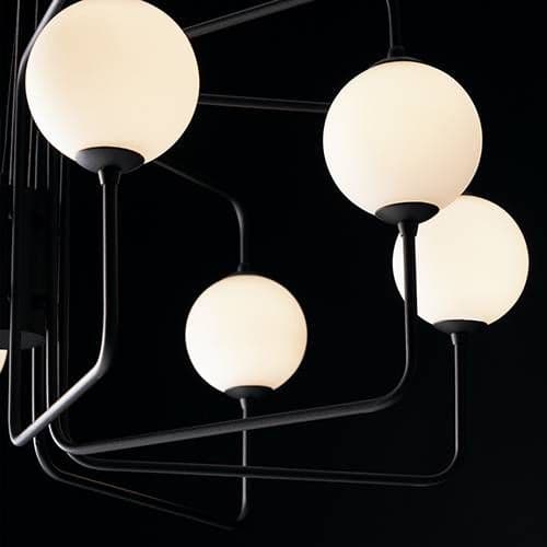 Suspension G9 LUCE DESIGN Noir NEUTRON - I-NEUTRON-S8