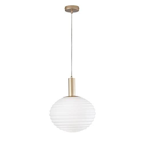 Suspension E27 LUCE DESIGN Or RIPPLE - I-RIPPLE-S32-ORO