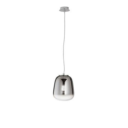 Suspension E27 LUCE DESIGN Gris SMOKE - I-SMOKE-S18