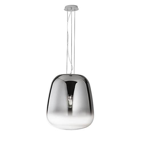 Suspension E27 LUCE DESIGN Gris SMOKE - I-SMOKE-S45