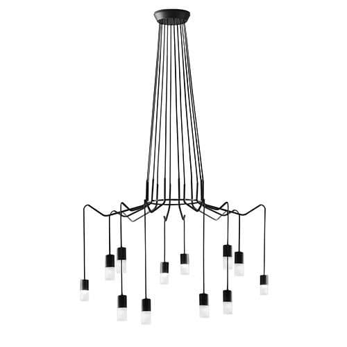 Suspension G9 LUCE DESIGN Anthracite SPIDER - I-SPIDER-S12