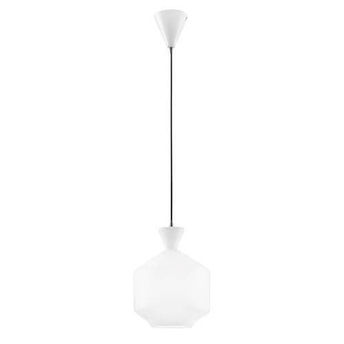 Suspension E27 LUCE DESIGN Blanc Noir SUGAR - I-SUGAR-C-CN