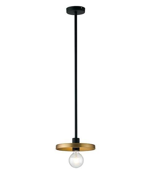 Suspension E27 LUCE DESIGN Noir Or TWIGA - I-TWIGA-S1