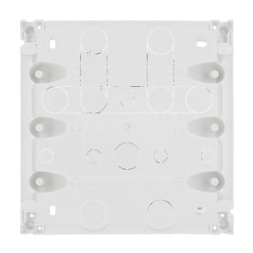 IKEPE Coffret de communication Grade 1 Reno compact - 4RJ45 - vue de dos