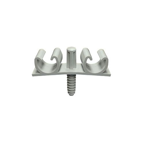 ING FIXATIONS Fix-Ring Fixation double pour gaine ICTA et tube D22 à D26 - Boite de 40 - A331200