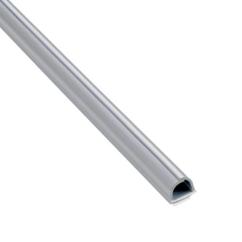 INOFIX Cablefix Gaine adhésive 10,5 x 10 mm - Gris métallisé