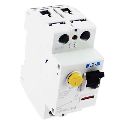 EATON Interrupteur différentiel 40A 30mA type AC 230V - vue de dessus