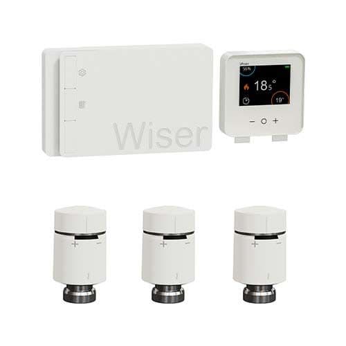 kit thermostat connecté pour chaudière On/OFF et Opentherm Génération 2 SCHNEIDER Wiser.