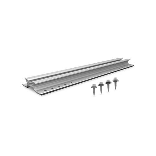 K2 SYSTEMS Rail de fixation panneau solaire sur bac acier MiniRail - 2002341