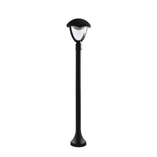 Pieu LED INTEC 12W Noir MEGAN - LANT-MEGAN/P1