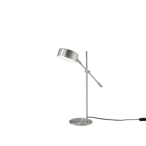 Lampe de table E14 LUCE DESIGN Nickel EIFFEL - LDT-EIFFEL-NIK