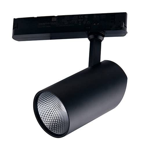 Projecteur pour rail LED INTEC 42W Noir ACTION - LED-ACTION-B-42C