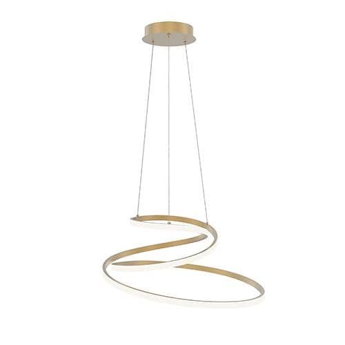 Suspension LED LUCE DESIGN 60W Or COASTER - LED-COASTER-S-ORO