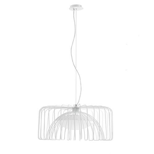 Suspension LED LUCE DESIGN 24W Blanc COUGAR - LED-COUGAR-BCO