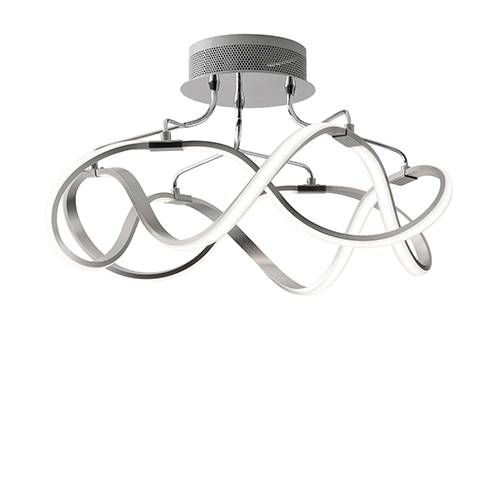 Plafonnier LED LUCE DESIGN 28,8W Nickel FLIGHT - LED-FLIGHT-PL55