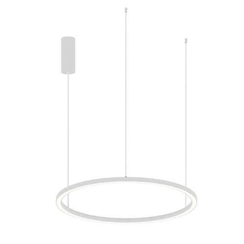 Suspension LED LUCE DESIGN 40W Blanc HOOP - LED-HOOP-S80-BCO