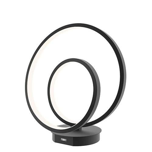 Lampe de table LED LUCE DESIGN 15W Noir LIEVE - LED-LIEVE-L-NER