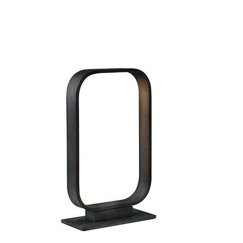 Lampe de table LED LUCE DESIGN 5W Marron MOKA - LED-MOKA-LC