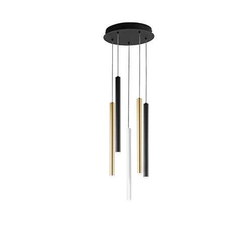 Suspension LED LUCE DESIGN 35W Multicolore PYPE - LED-PYPE-S5-MULT