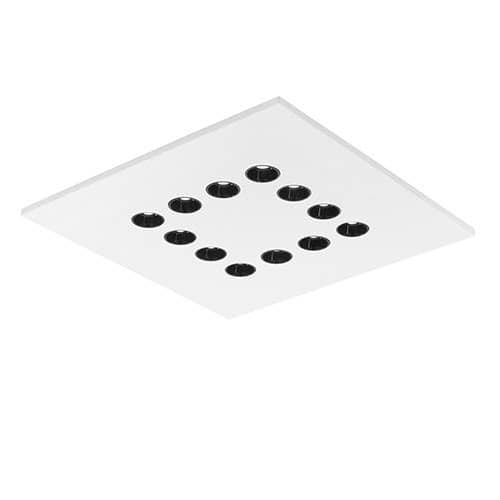 Plafonnier LED INTEC 3W Blanc XICO - LED-XICO-50X50