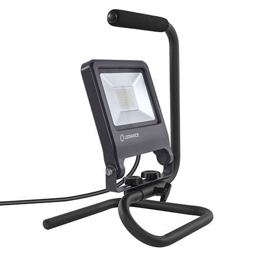 Projecteur de chantier LED Worklight LEDVANCE 30W 2700lm 4000K IP65 - photo vue de profil